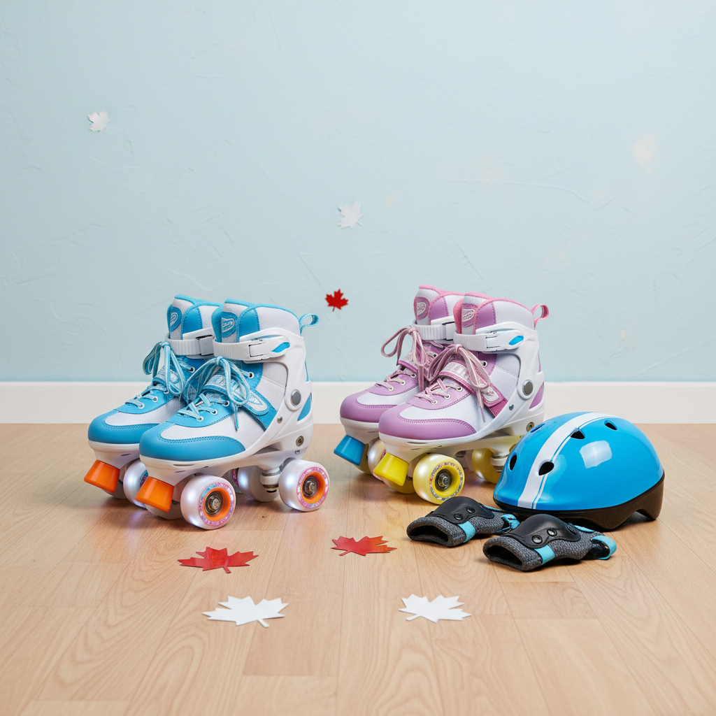 Kids roller skating in Toronto park 2026